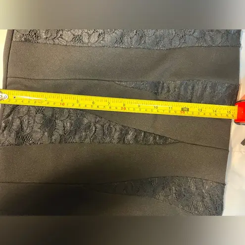 Joe Benbasset - Black Stretch Bodycon Lace Skirt (EUC)