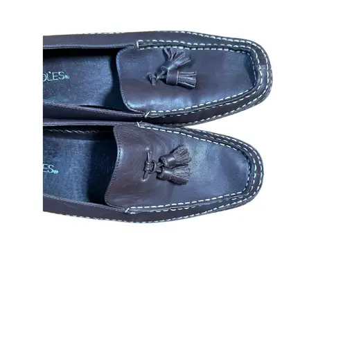 Aerosoles Leather Tassel Loafers Comfort Driving Moccasins Classic Flats