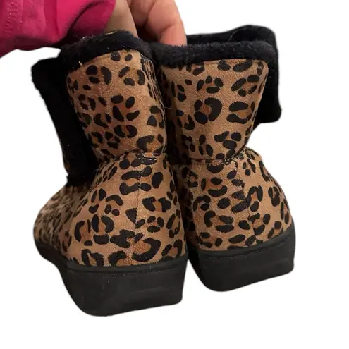Vionic VANAH ANIMAL PRINT Leopard Print Velcro Boots