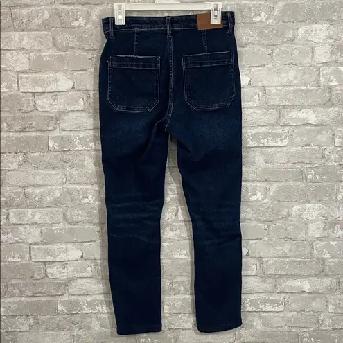 Judy Blue Airplane Mode High Rise Dark Wash Double Cuffed Joggers size 3/26