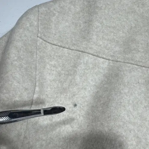 ZARA  Soft Bomber Jacket Cropped Womens Sz XXL Pockets Snaps Beige 3046/319/712