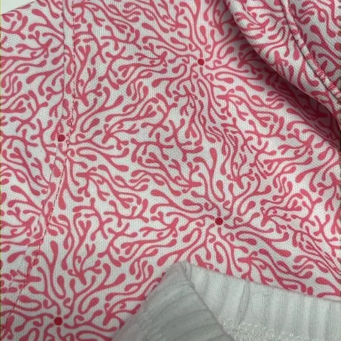 Bermuda Sands Tropical Golf Dress with White Pull