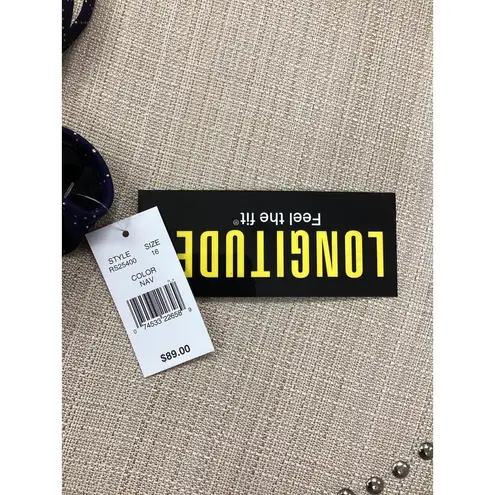 Longitude Feel the Fit Swimsuit Size 16 Style RS25400 NWT (558)