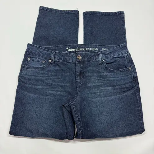 Natural Reflections comfort stretch women’s denim jeans size 10 petite