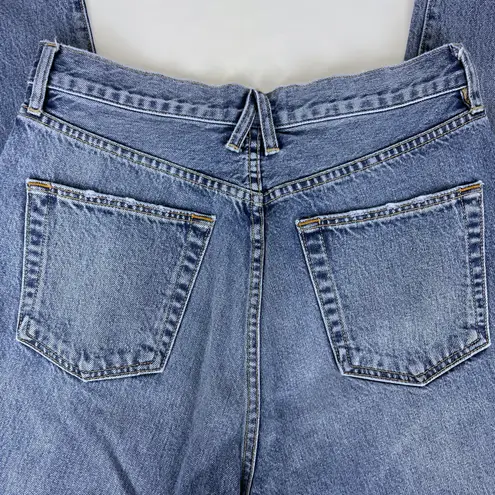 SLVRLAKE Beatnik High Rise Slim Fit Don’t Be Cruel Medium Wash Denim Blue Jeans