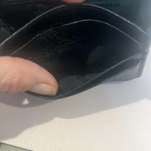 Michael Kors  black small leather wallet. In good pre loved condition.