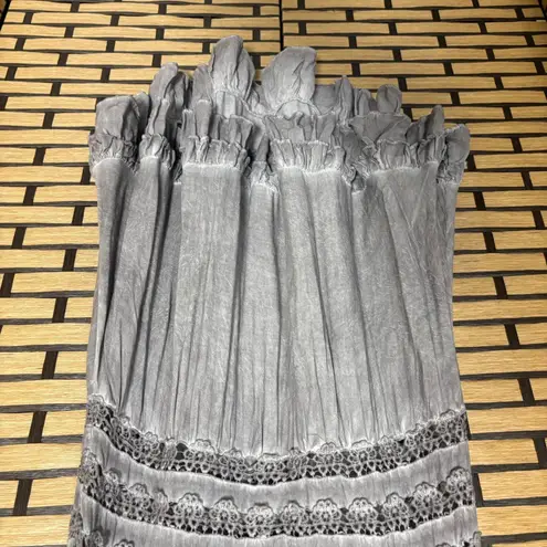 Entro Gray High Low Tank Top Size Medium - Image 4