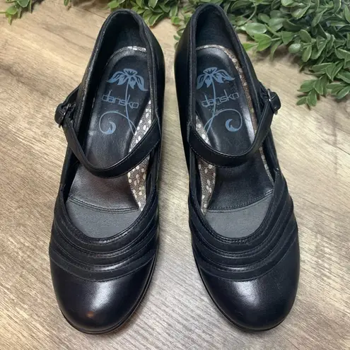 Dansko Women's Becky Heel Black Nappa Ladies Size 36 US 6-6.5