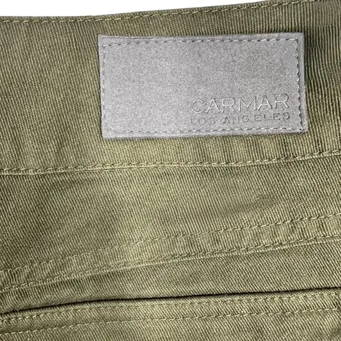 CARMAR Army Green Mini Skirt Size 4