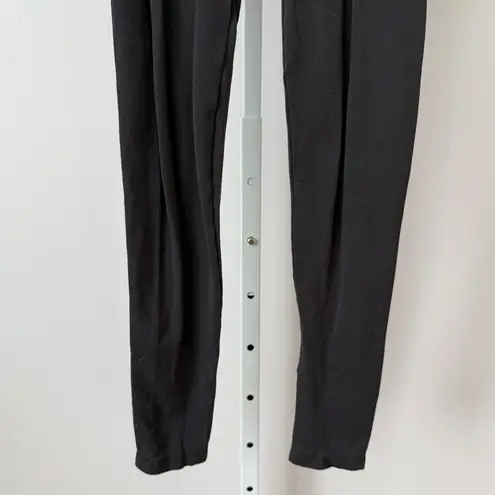 Seraphine Black Maternity Over The Bump Full Length Leggings Size S M