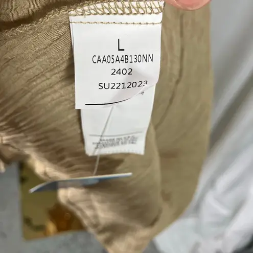 Cupshe  Dijon Halterneck Tent Mino Dress LargeCoverup Summer Beach Vacation‎ New