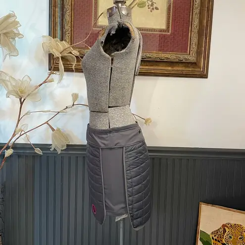 NWT Little Donkey Andy Gray Puffer Quilted Skirt
