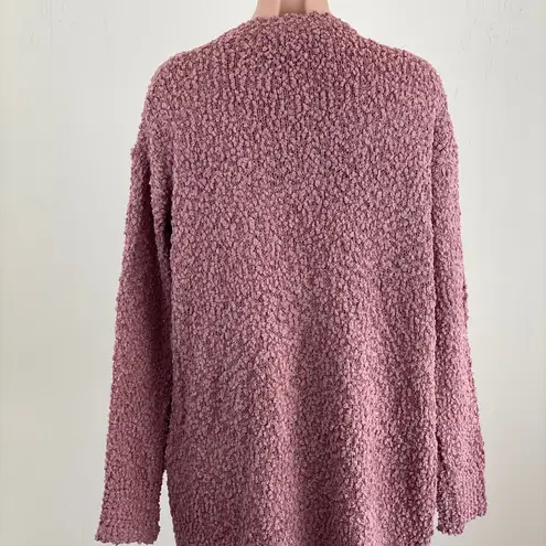 Ash Buttery Soft Popcorn Cardigan in Rose