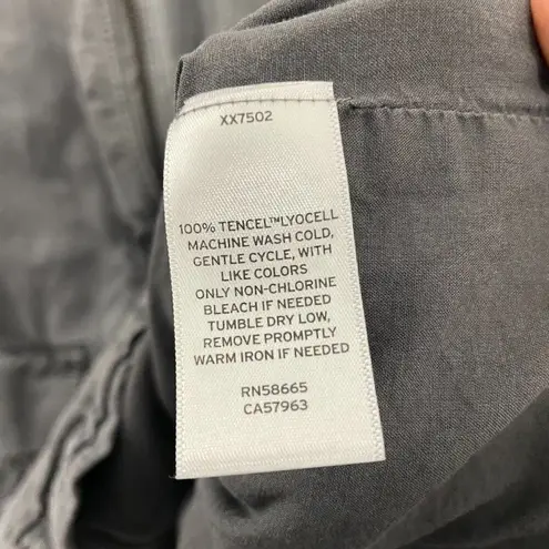 Treasure & Bond Treasure & Bond Utility Jacket Women M Gray Casual Full Zip