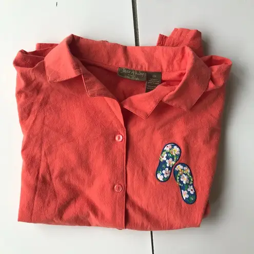 Jane Ashley Woman Casual Lifestyle Shirt 2X NWT