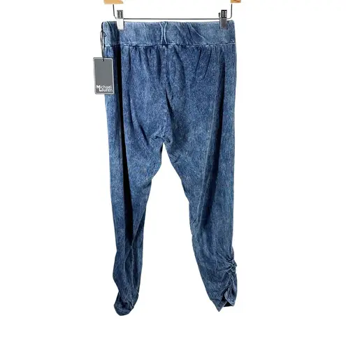 Michael Lauren Pablo Pant Soft Knit Casual in Indigo Mineral Wash Size XS