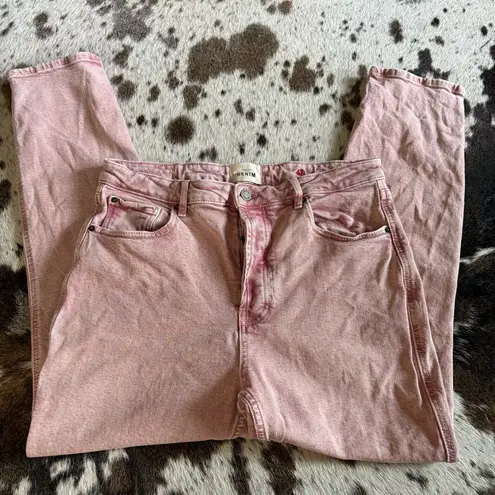 Sézane SEZANE Le Brut Jeans In Rosa Size 42