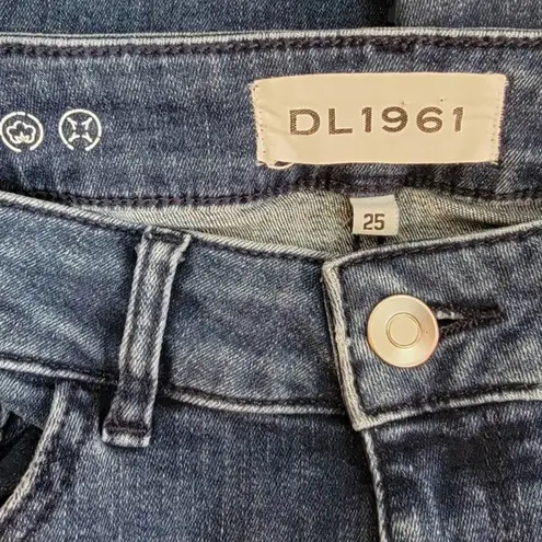 DL1961  Florence Instasculpt Cropped Jeans Size 25