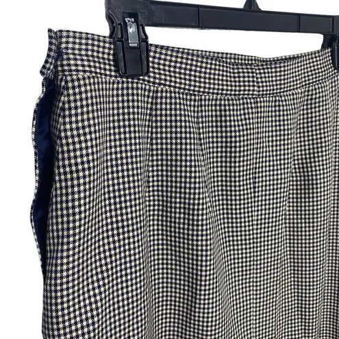 Pendleton VTG  houndstooth pencil midi skirt