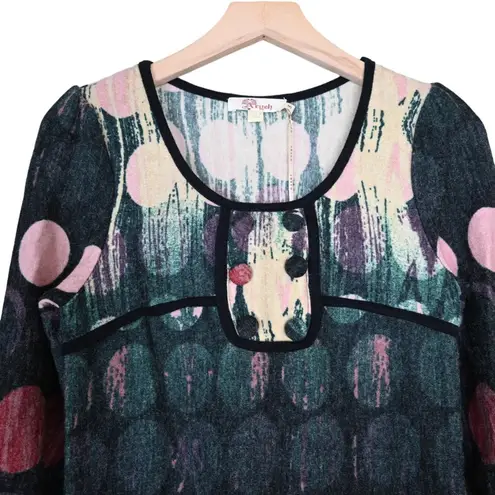 Aryeh Anthropologie Womens S Boho Retro Knit Dress NEW