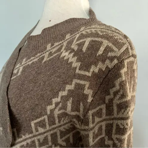 Staring At Stars Urban Outfitters Brown Tan Cardigan Sweater Size M