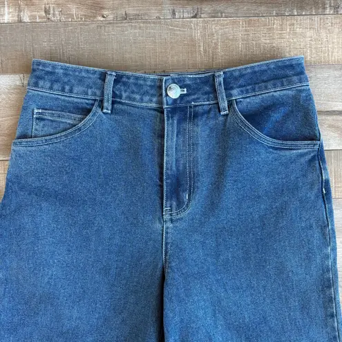 STAUD Painter Medium Wash Jeans Size 4 Blue