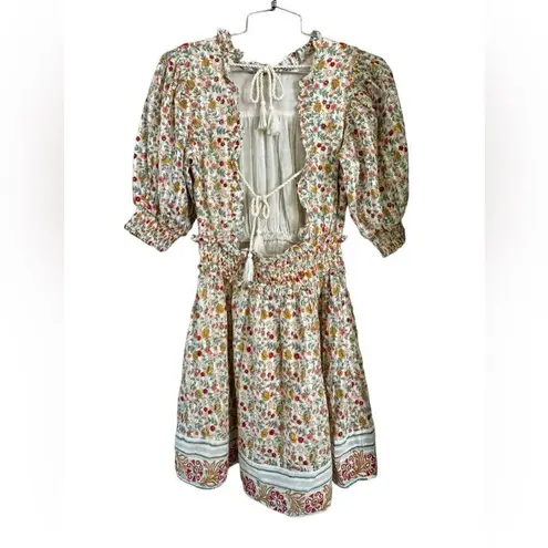 Cleobella WOMEN'S DALLAS FLORAL PRINT MINI DRESS NWT XS