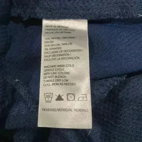 IZOD  performx dark wash high rise athletic shorts in size 8