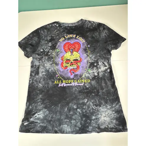 Empyre Snake Heart Tie Dye Graphic T