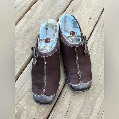 Naturalizer suede slip on mules π»π»