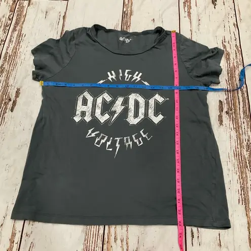 AC/DC HIGH VOLTAGE GREY T SHIRT