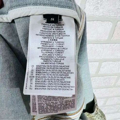 Diesel NWT D-Mary Rhinestone Embellished Strapless Green Midi Dress Size S