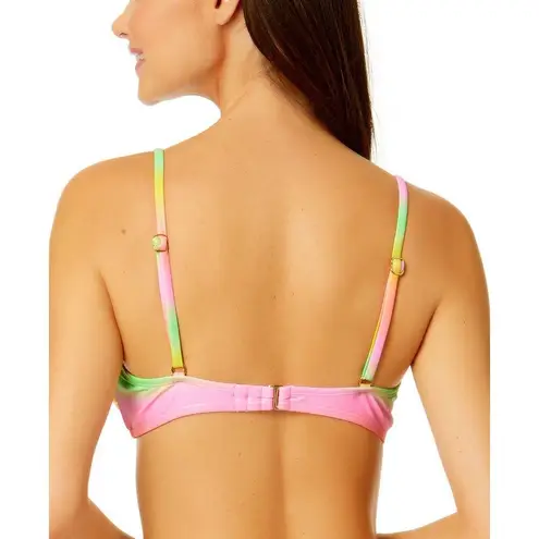 Salt + Cove Shimmer Rainbow Bikini Swim Top Gradient Ring