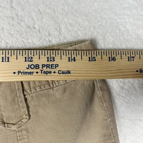 Y2K Vintage Bentley A Khaki Pants Womens 30" Waist Coastal Grandma Granny Tan