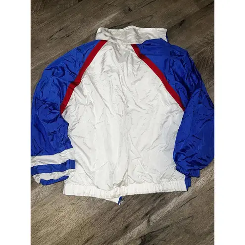 Vintage Lavon Windbreaker Jacket Large Unisex Multicolor Abstract Nylon Zip 90s Size M