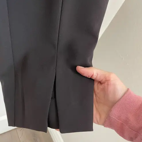 St. John brown split hem trousers pants office career work professional