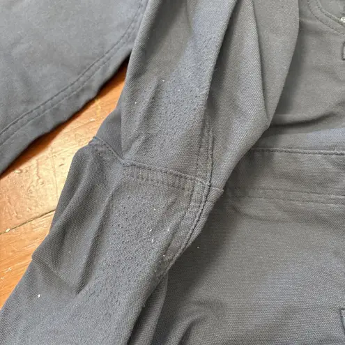 prAna Brenna Moto Skinny Stretch Pants Gray Womens 10 Hiking Outdoors Travel