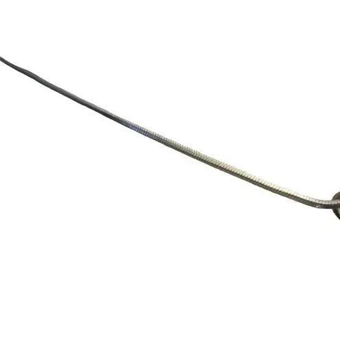 Silver Tone Dolphin Necklace Ocean Abalone Pendant Chain