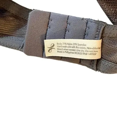 Lively Mesh Demi Plunge Bra Gray Size undefined