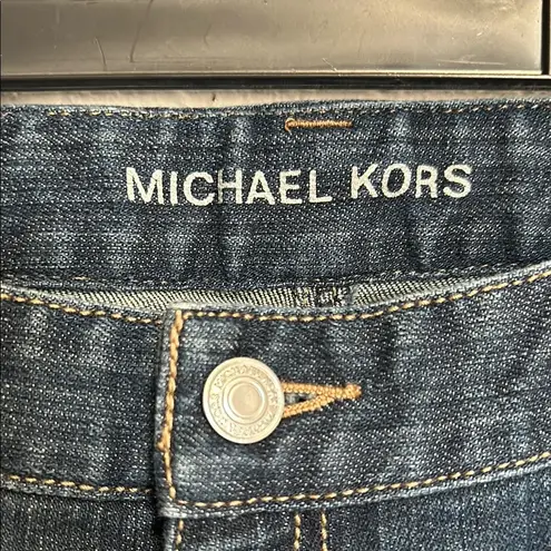 Michael Kors  Women's Boot Cut Dark Blue Jeans Size 8