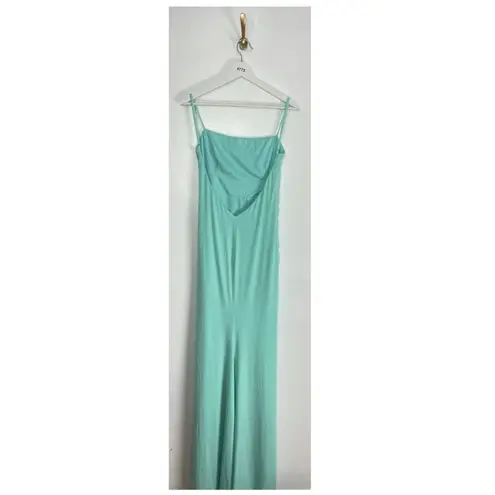 Katie May  Great Kate Ruched Gown in Supercharged Mint Size Medium