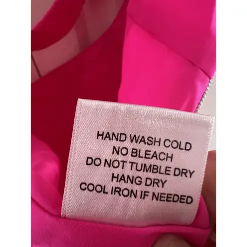 Naven x Twins Cross It Off Bodycon Dress in Pink NBD Size S