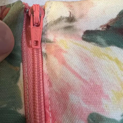 Wrapper Vintage 80s Dress Made in the USA Floral Approx Size 8