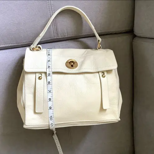 YSL Authentic DRESSY🌹 MUSE TWO WAY LEATHER PURSE 🔥