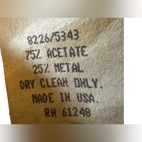 VTG Y2K Cachet Tailored Black Silver & Black Checkered Halter Top Size 6 NWT