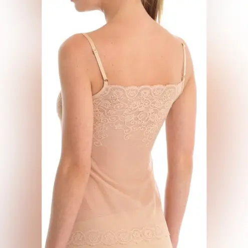 Commando Tulip Sheer Lace Beige Camisole Size Small/Medium