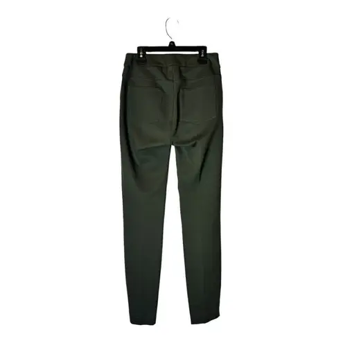 Soft Surroundings Pants Womens XS Olive Green Knit Stretch Tapered Leg Pull On