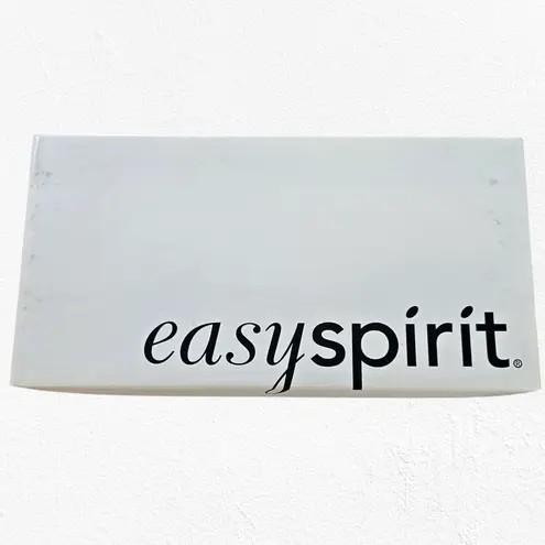 Easy Spirit Y2K Natural Beige Slip On Square Toe Classic Mule Loafer Size 9.5