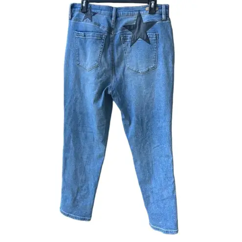 BLANK NYC Blank‎ NYC Blue Jeans with Black Star Accents