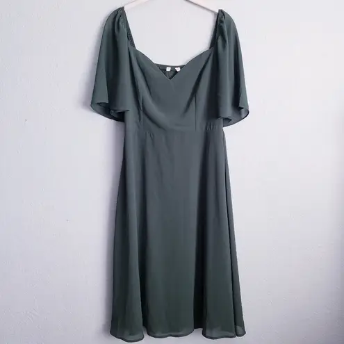 Baltic Born Colette Evergreen Sweetheart Midi Dress